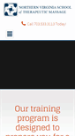 Mobile Screenshot of nvschoolofmassage.com